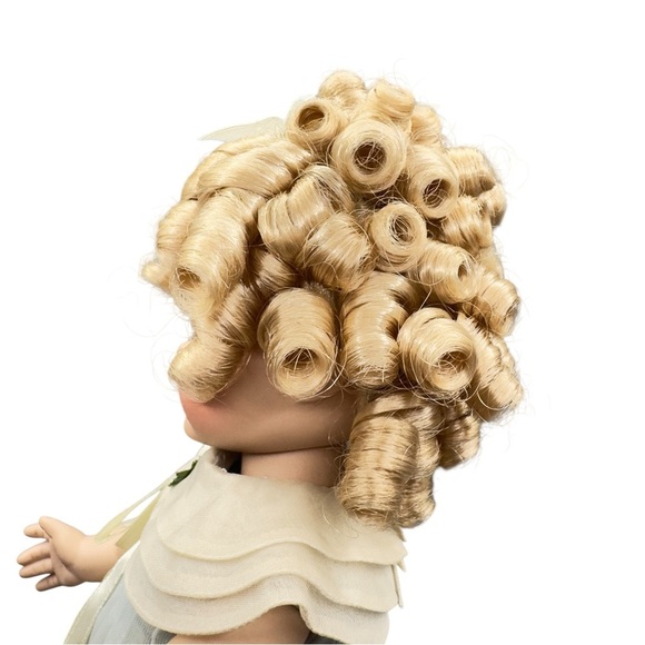 Shirley Temple Ginny Porcelain Doll MBI 11” Sailor Dress w/ Stand - Picture 12 of 15